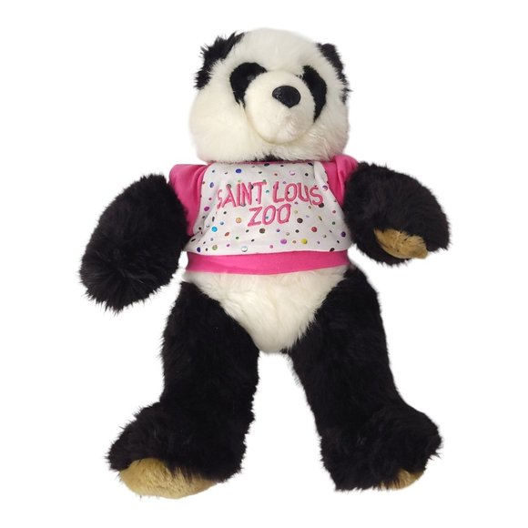 Build A Bear Workshop Panda Bear Plush 16" Stuffed Animal Toy St Louis Zoo BAB - Picture 4 of 11